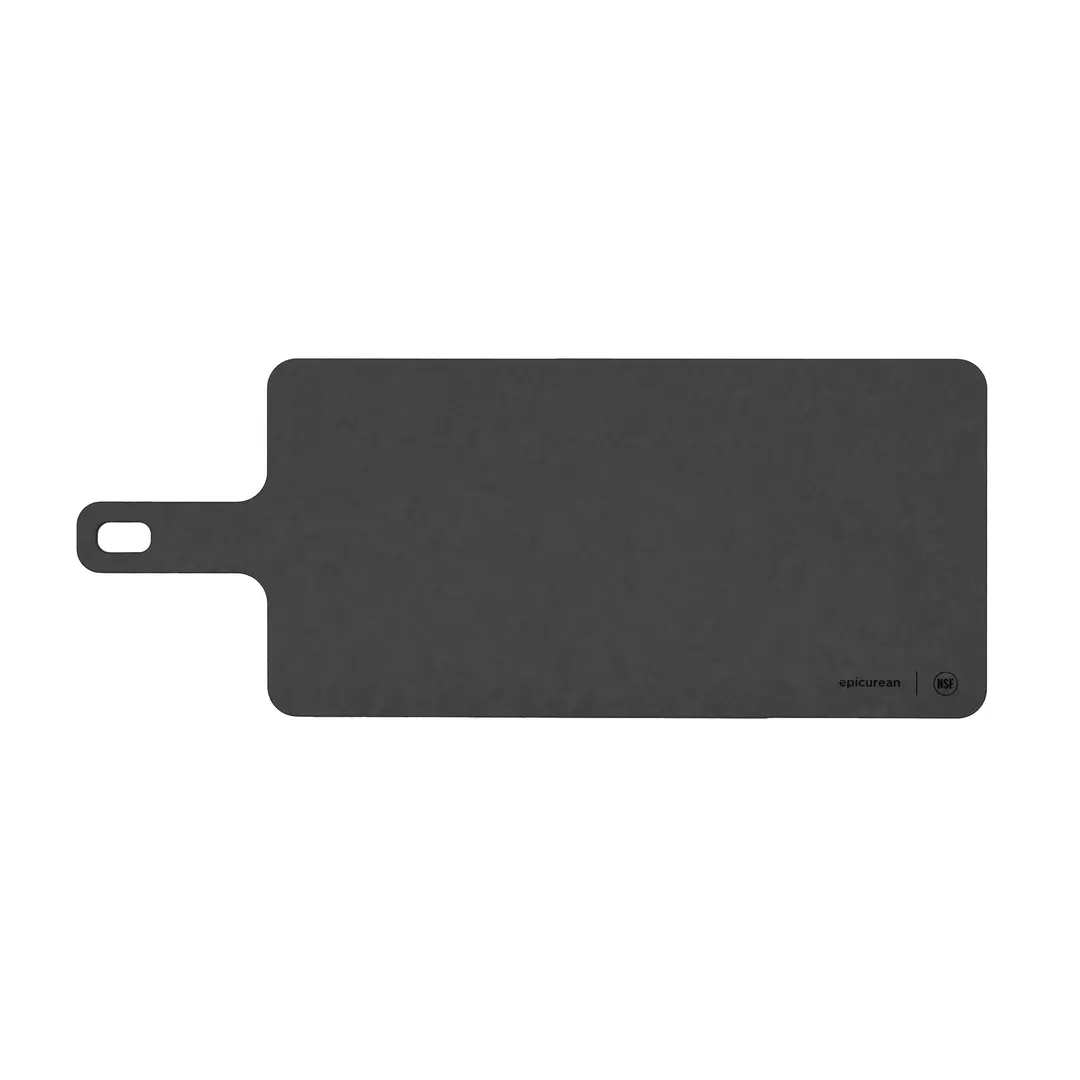 Epicurean 429-197502 Slate Serving Paddle 19"×7.5"×¼" with 4" Handle Composite 350°F Knife Safe