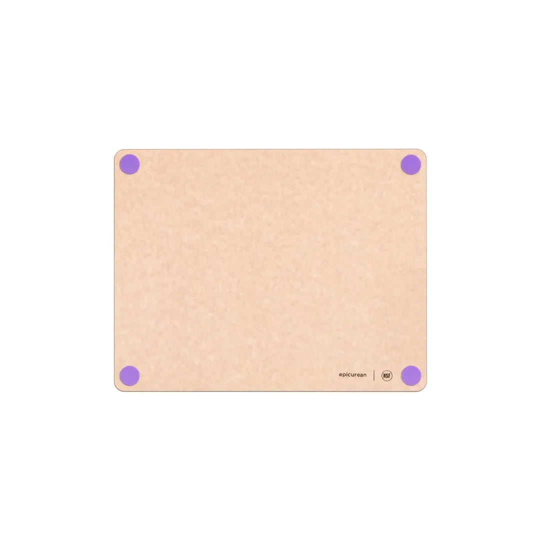 Epicurean 622-14110114 Wood Cutting Board – 14.5" x 11.25" x 3/8" Natural Feet Composite 350°F