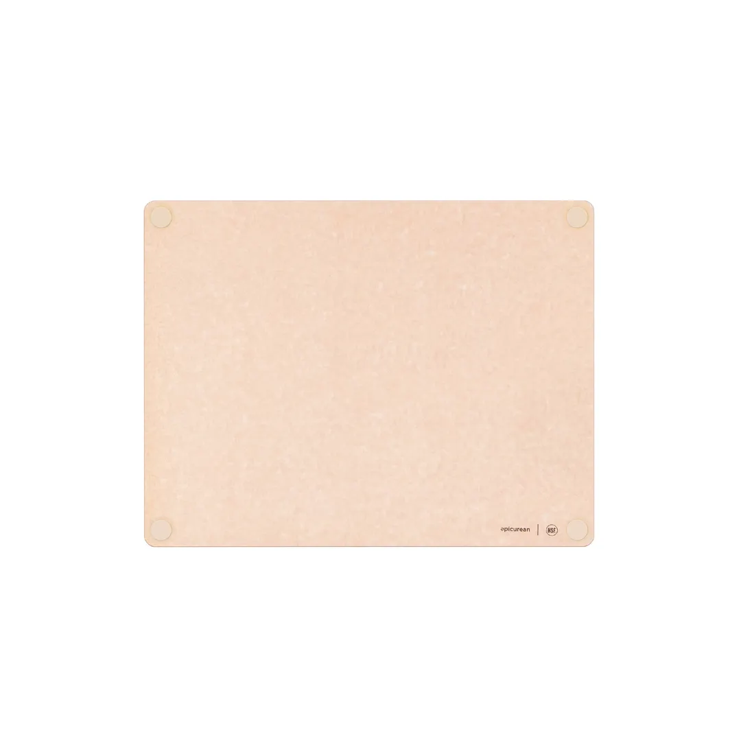 Epicurean 622-19150118 Cutting Board, 19.5" x 15" x 3/8", Natural/Tan Cooked Meat Feet, Composite