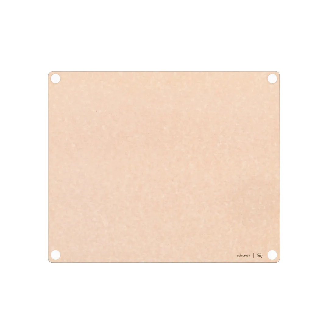 Epicurean 622-23190107 NonSlip Cutting Board, 23"×19"×3/8" CompNat, WhiteFt, NSF DW 350°F Knife‑Safe