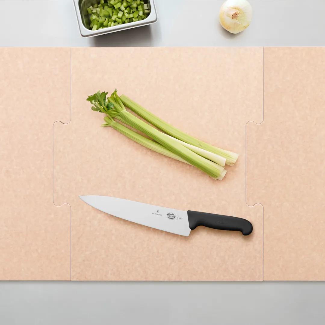 Epicurean 629-442001 Cutting Board, 44" x 20" x 3/8", Comp, 2pcs, NSF/Dishwasher/Heat 350°F/Knife