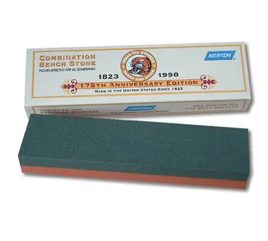 Victorinox 4.3391.1 Replacement Sharpening Stone, Extra Fine & Coarse, IB8 Bench, 8"W x 2"D x 1"H