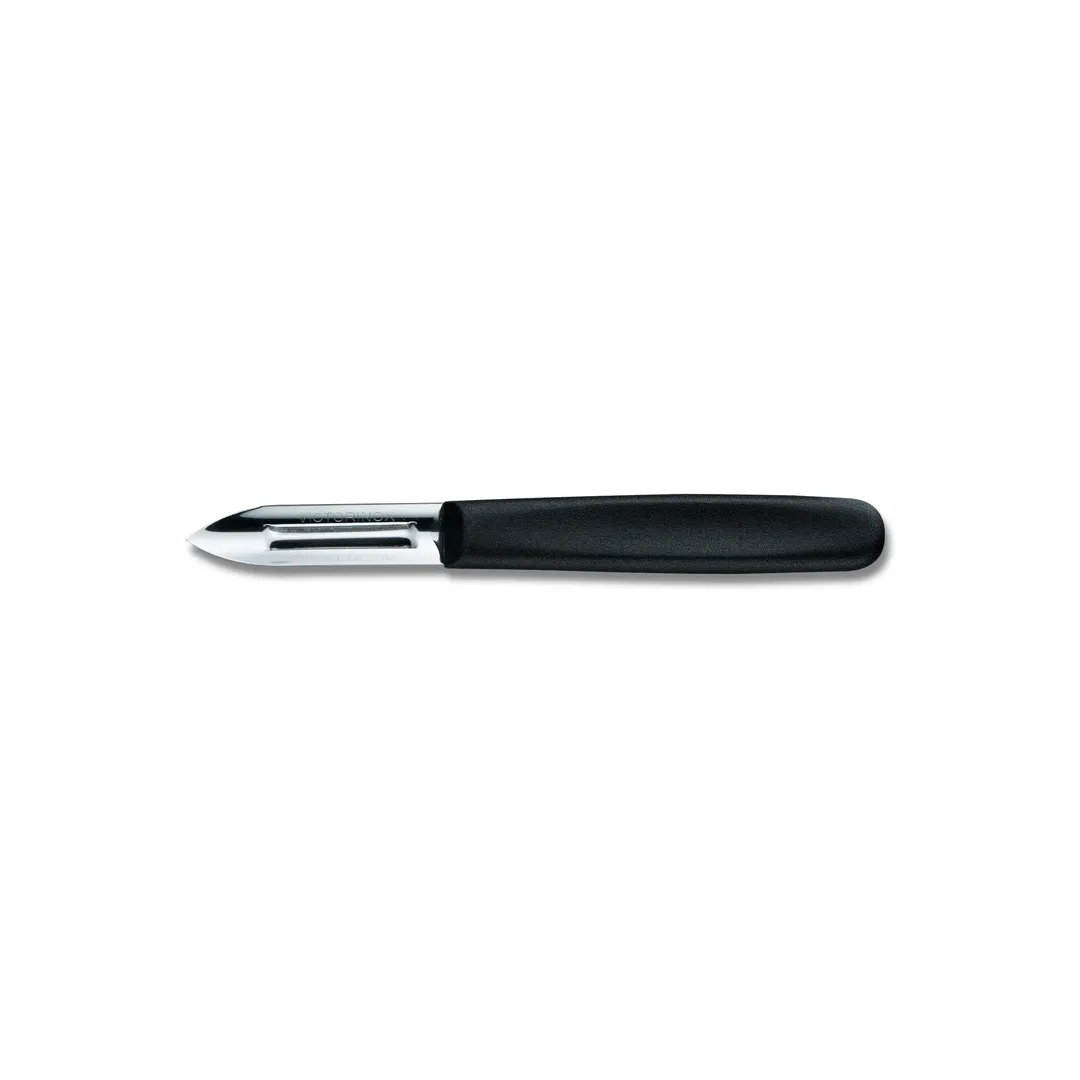 Victorinox 5.0203.S - 2" Vegetable Peeler, 2.25" Stainless Steel Blade, Black PP Handle Ambidextrous
