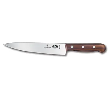 Victorinox 5.2000.19 Chef Knife, 7½" Stiff Blade, 1½" Wood Handle, Stamped Style - Meat Carving