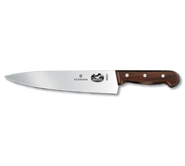 Victorinox 5.2000.25 Chef Knife – 10" Stamped Blade, 2-1/4" Wood Handle, 10"-11" Cutlery