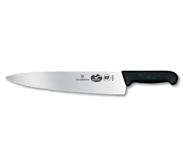 Victorinox 5.2003.31 Chef Knife - 12" Blade, 2-1/4" Handle, Black Fibrox Pro, NSF