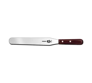 Victorinox 5.2600.25 Commercial Spatula, 10" Rosewood Handle, Brown Wood, Peggable Sheath