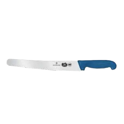 Victorinox 5.2932.26 Bread & Sandwich Knife, 10-1/4" Blade, Blue Fibrox Handle, Serrated, NSF