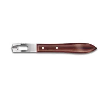 Victorinox 5.34 Channel Knife – Rosewood Handle, Precision Food Garnishing Tool for Kitchens