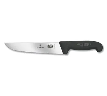 Victorinox 5.5203.20 Meat Slicer Knife, 8" Blade, 1-1/2" Handle, Black Fibrox Pro Stamped Handle