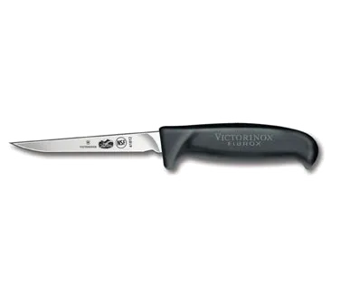 Victorinox 5.5903.11 Boning Knife – 4-1/2" Blade, Black Fibrox Plastic Handle, Slip‑Resistant, NSF