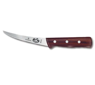 Victorinox 5.6616.12 Boning Knife - 5" Flexible Blade, High Carbon Steel, Wood Handle, Stamped