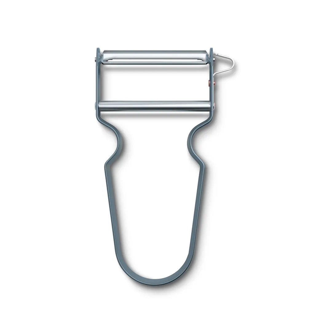 Victorinox 6.0900.21 Vegetable Peeler, 5" Blade, Stainless Steel, Rex Blueberry