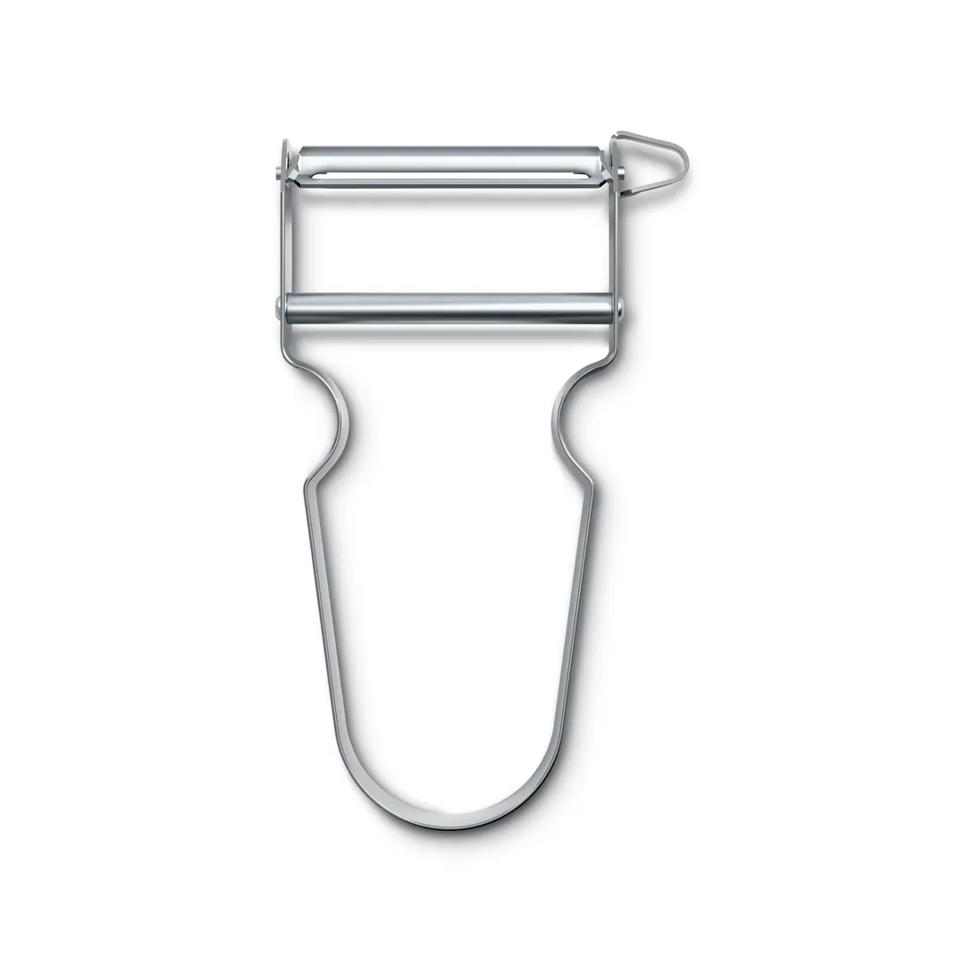 Victorinox 6.0912 Star Double Edge Silver Vegetable Peeler, 5" Length, Stainless Steel Blade