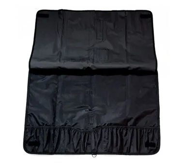 Victorinox 7.4012.5 Cutlery Roll – Holds 12 Knives Up To 12" Long, Black Polyester Soft Bag