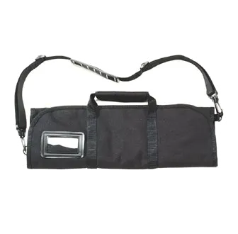 Victorinox 7.4012.6 Cutlery Roll - Soft Bag Holds 8 Knives Up To 12" Long, Black Polyester