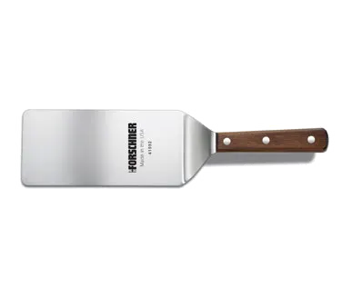 Victorinox 7.6259.19 Stainless Steel Turner, 8" Blade x 4" Width, Walnut Wood Handle, Utensil