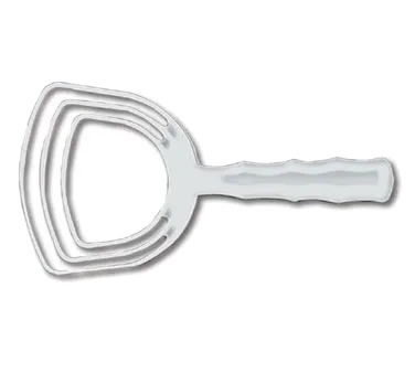 Victorinox 7.6259.20 Bone Dust Scraper, Square with White Polypropylene Handle, Kitchen Hand Tool