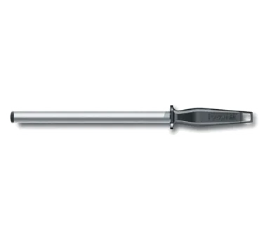 Victorinox 7.8991.14 Diamond Steel 10" Oval Sharpening Steel With Loose Ring Hollow Rod Nylon Handle