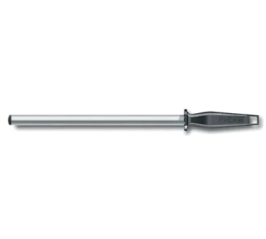 Victorinox 7.8991.15 Diamond Steel 12" Oval Sharpening Steel, Loose Ring, Hollow Rod, Nylon Handle