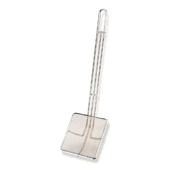 Pitco PP10725 Square Mesh Skimmer - 8" Perforated Bowl for Oil Fryer Food Removal, Stainless Steel