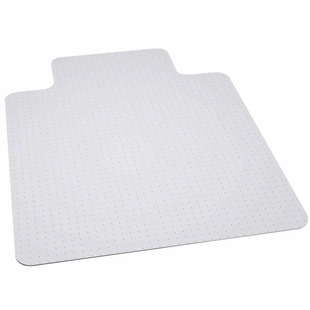 Flash Furniture MAT-124086-GG Big & Tall Chair Mat, 36"W x 48"D, 400 lb, Clear Vinyl, Scuff & Slip Resistant