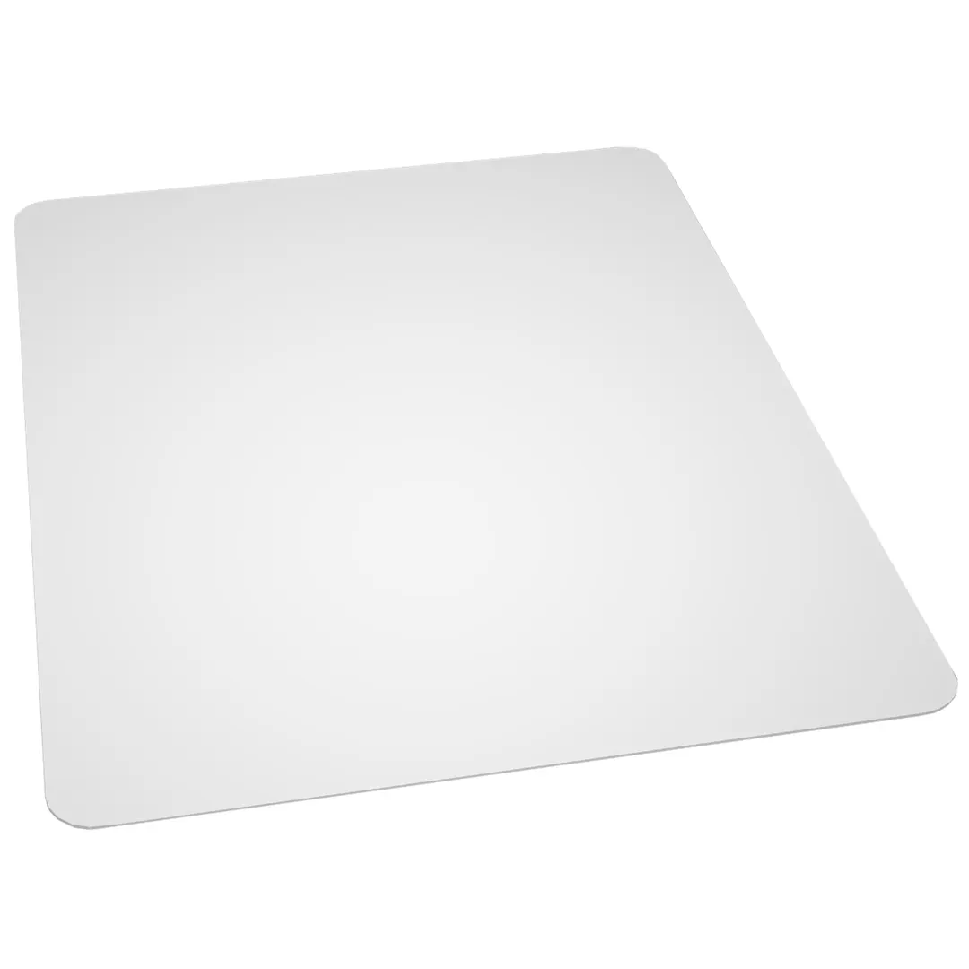 Flash Furniture MAT-131820-GG 36x48 Clear Vinyl Chair Mat, Straight Edge, Scuff and Slip Resistant