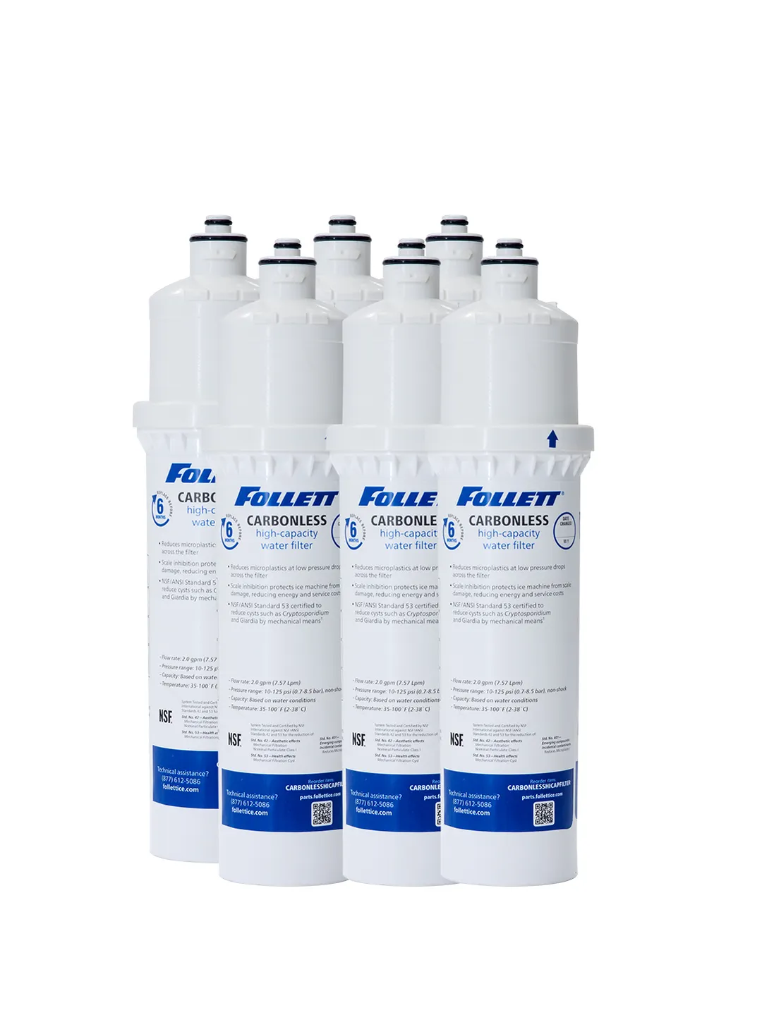 Follett CARBONLESSHICAPFILT6 Cartridge Water Filtration System