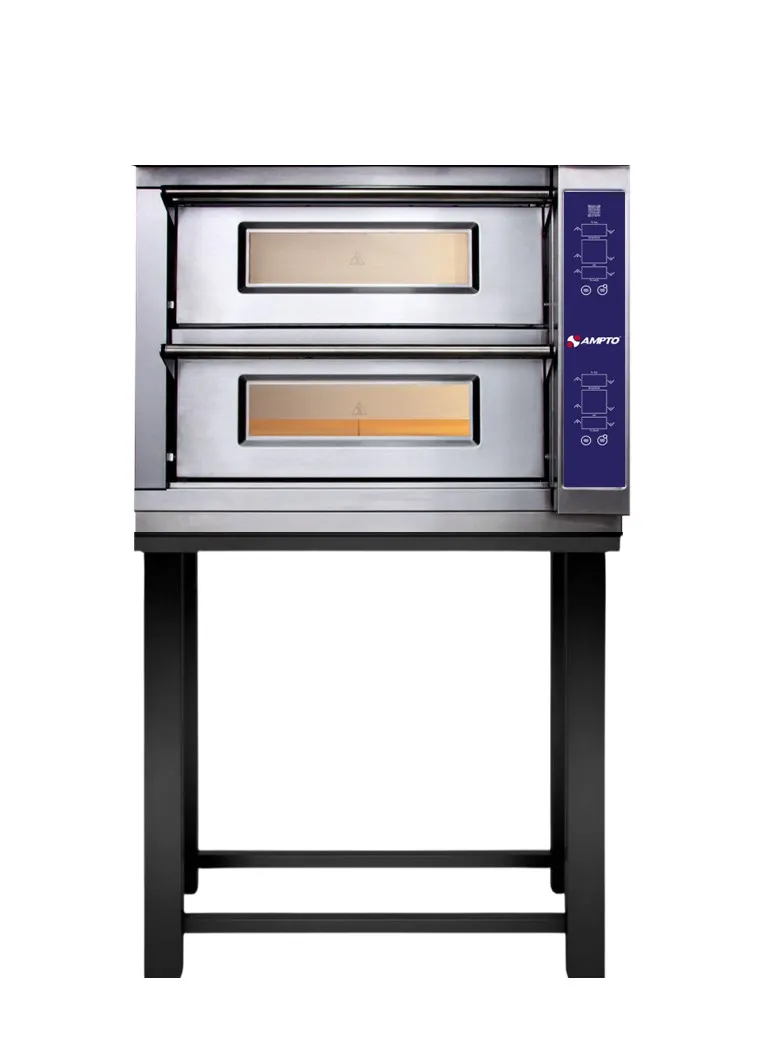 AMPTO PZA-8US Electric Deck-Type Pizza Bake Oven