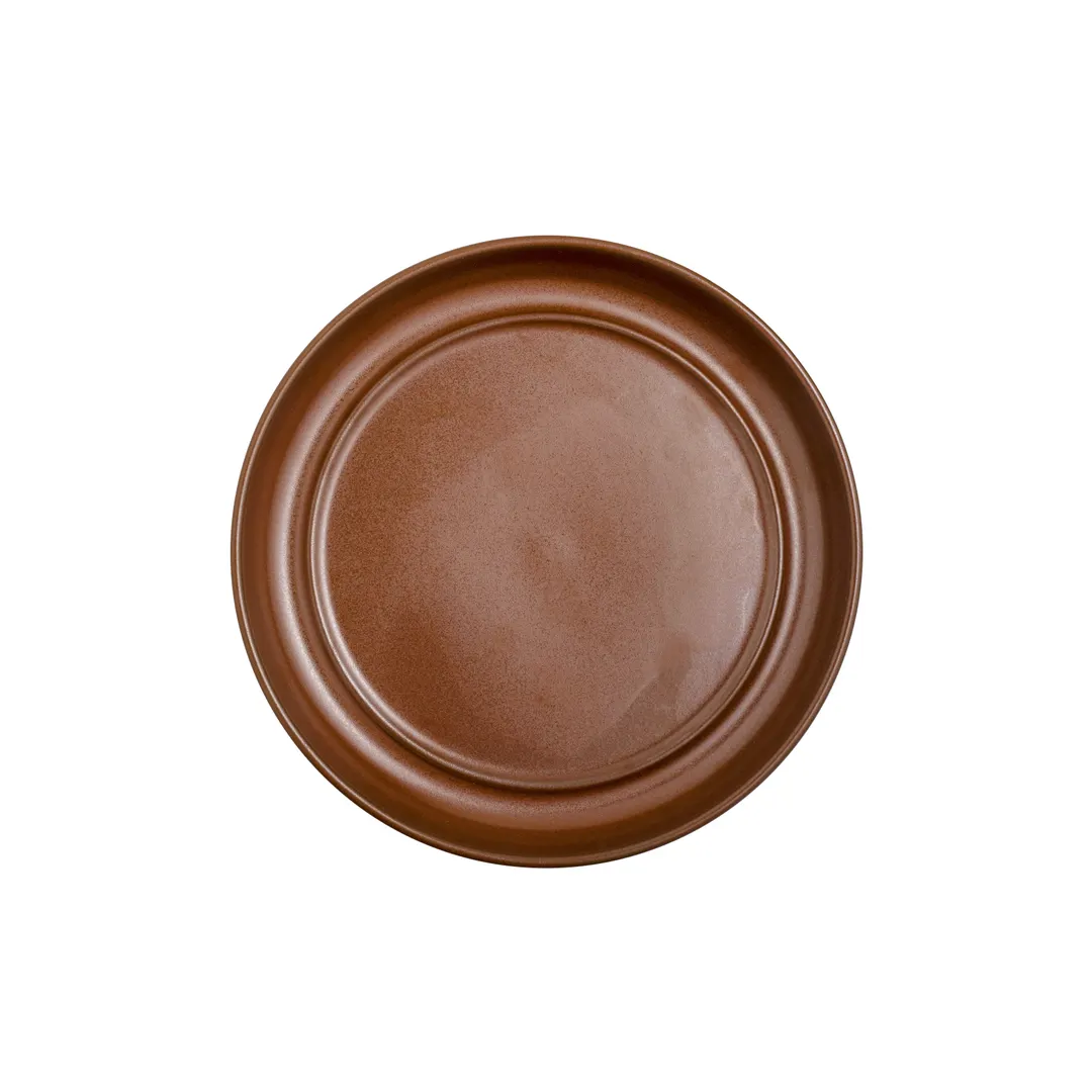 Steelite OG1021017 Fire Ember China Plate, 6.75" Round Porcelain, Curved Edge, 1 Dozen