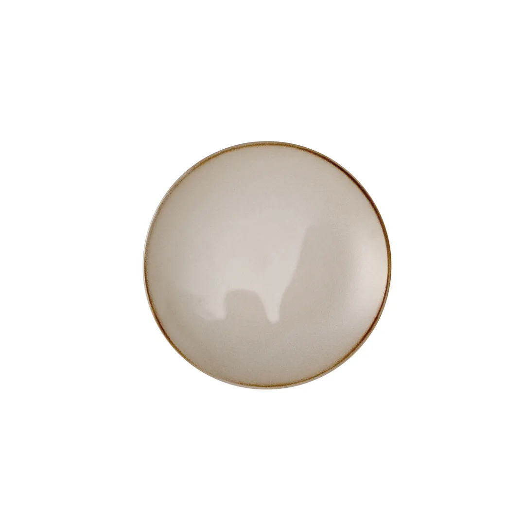Steelite OG1031015 China Plate – 6.0" Round Porcelain, Curved Edge, Fire Smoke – 1 Dozen