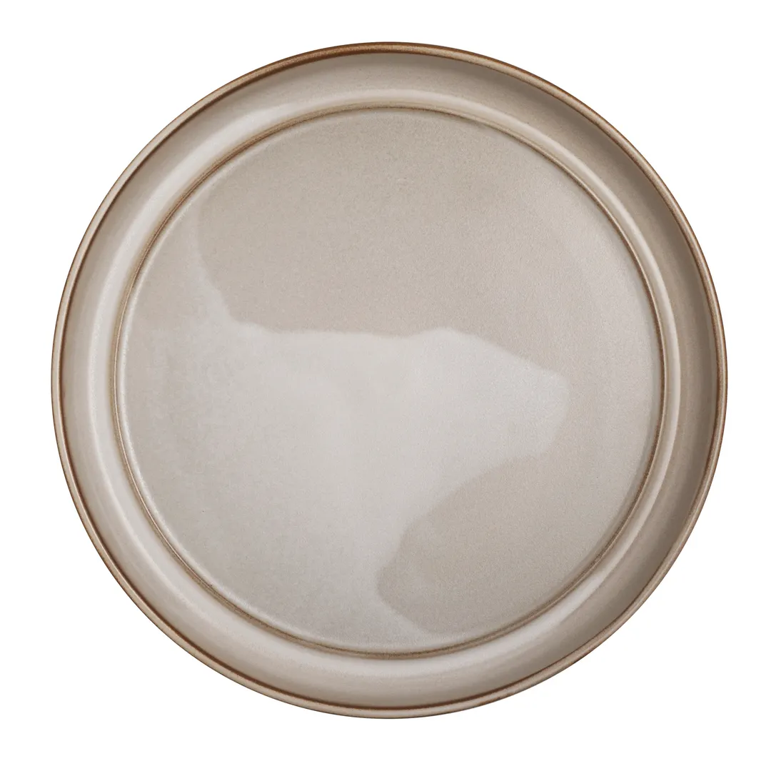 Steelite OG1031026 China Plate – 10.25" Round Porcelain Plate, Curved Edge, 1 Dozen