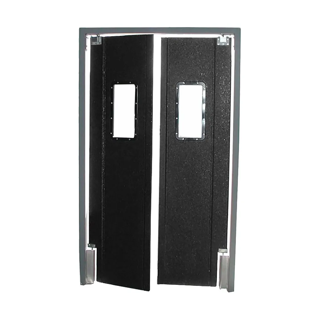 World Manufacturing PRO TUFF 48” X 80-84” Double Panel Kitchen & Restaurant Traffic Door
