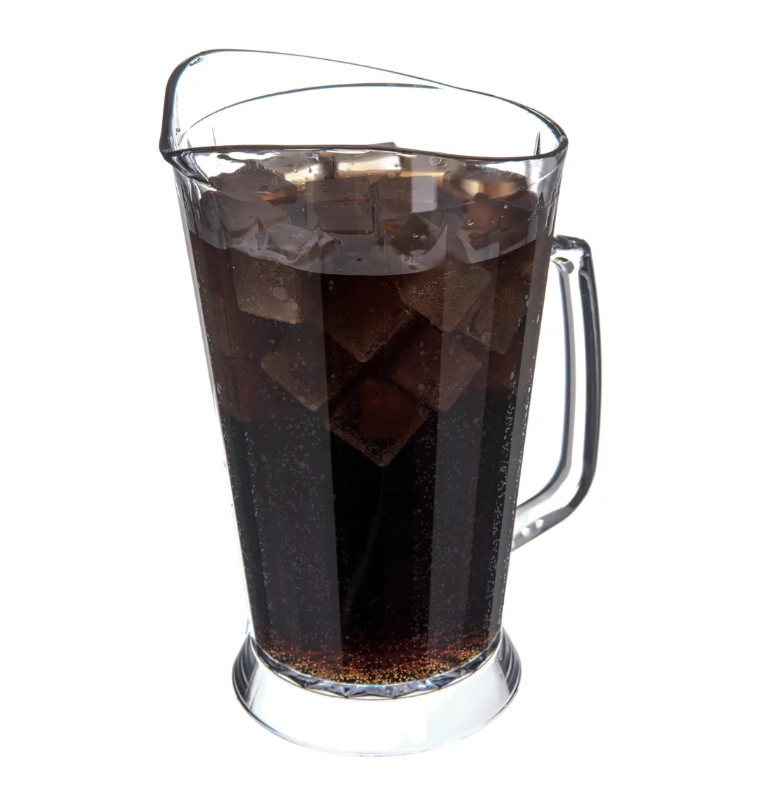 Carlisle 558307 Crystalite Pitcher, 48 oz Polycarbonate, Thumb‑Hold, NSF, Made in USA