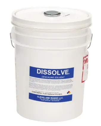 Cleveland DISSOLVE (5 GALLON) Descaling Solution, five-gallon bucket
