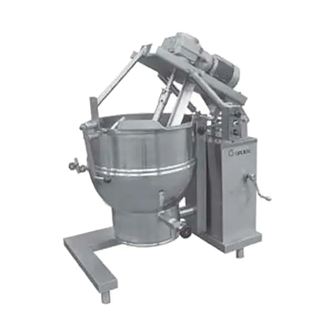 Groen DHT-40A,INA/2 40 Gallon Floor Tilting 2/3 Steam Jacketed Gas Kettle Mixer, 100.000 BTU