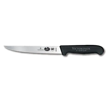 Victorinox 5.2803.18 Fillet Knife - 7" Blade, Black Plastic Handle, Stamped, Slip‑Resistant, NSF