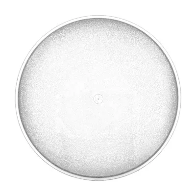 Carlisle 721507 - 15" Clear Polycarbonate Round Salad Bowl, 11 Qt, Freezer & Dishwasher Safe, NSF