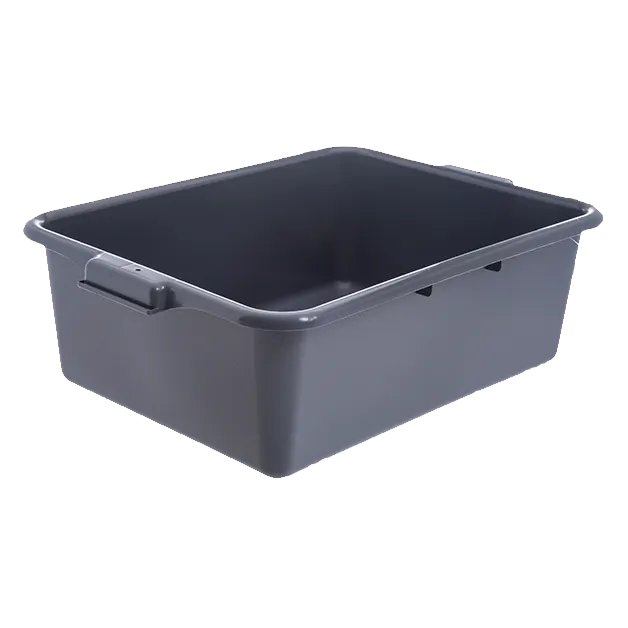 Carlisle N4401123 Comfort Curve Gray Polyethylene 20x15x7 Bus Box