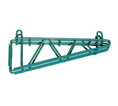 Serv-Ware GRDWMB21-CWP 21" Green Epoxy Double Wall Shelf Bracket
