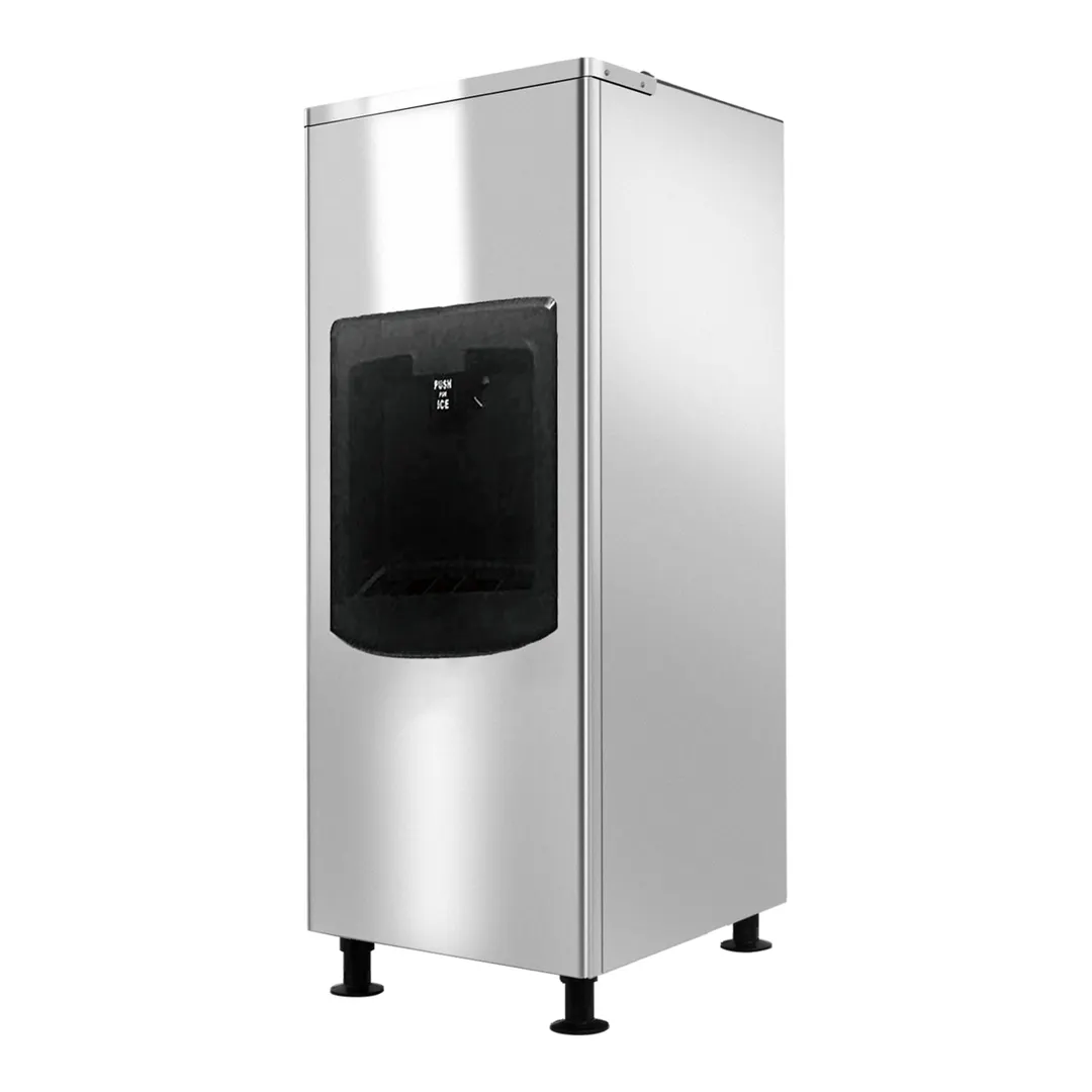 Serv-Ware SWBD22-130 Ice Bin – 130 lb Capacity, 22" Wide, Stainless Steel, R290, 110V 210W