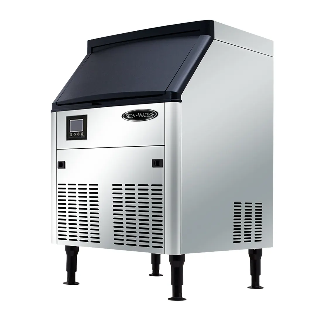Serv-Ware SWUC-280F - 280 lb/24hr Full Cube Ice Maker, Stainless Steel, R-290