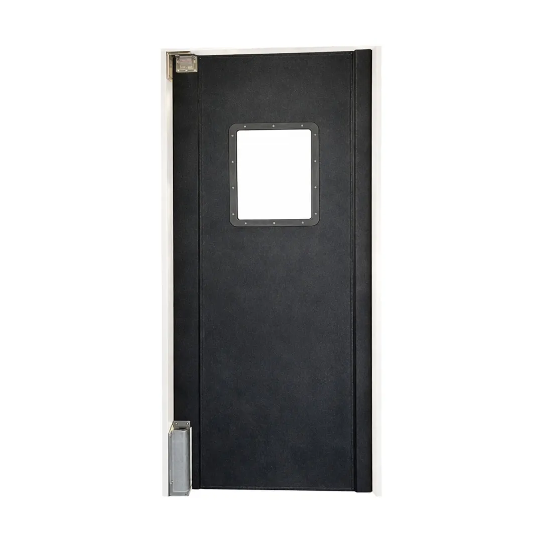 World Manufacturing PRO TUFF 36” X 80-84” Single Panel Kitchen & Restaurant Traffic Door