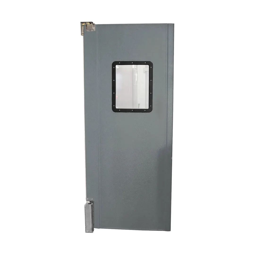 World Manufacturing PRO TUFF 36” X 80-84” Single Panel Kitchen & Restaurant Traffic Door