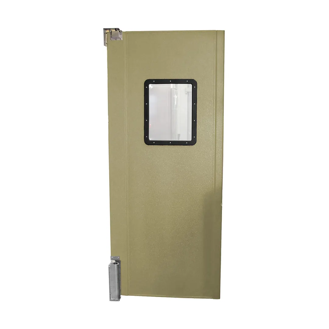 World Manufacturing PRO TUFF 36” X 80-84” Single Panel Kitchen & Restaurant Traffic Door