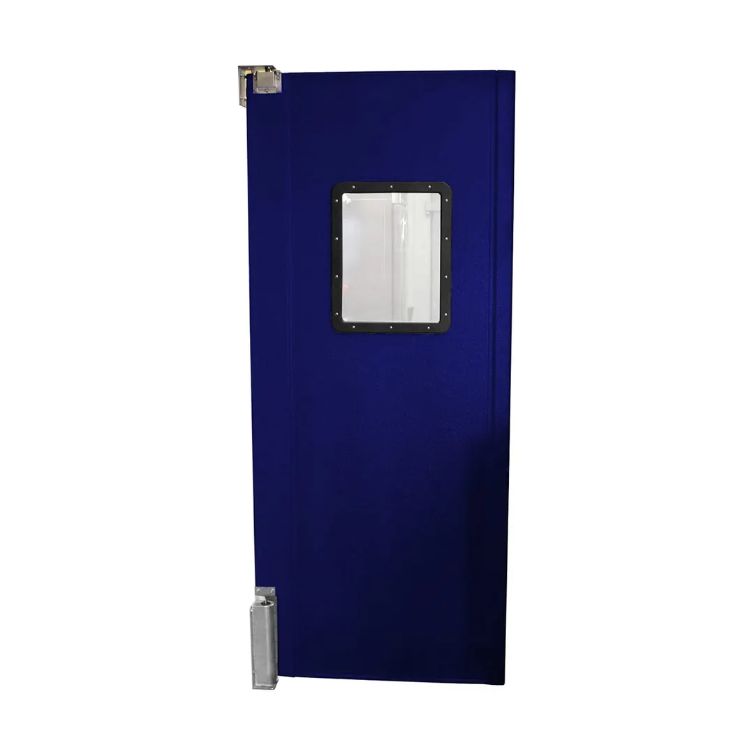 World Manufacturing PRO TUFF 36” X 80-84” Single Panel Kitchen & Restaurant Traffic Door