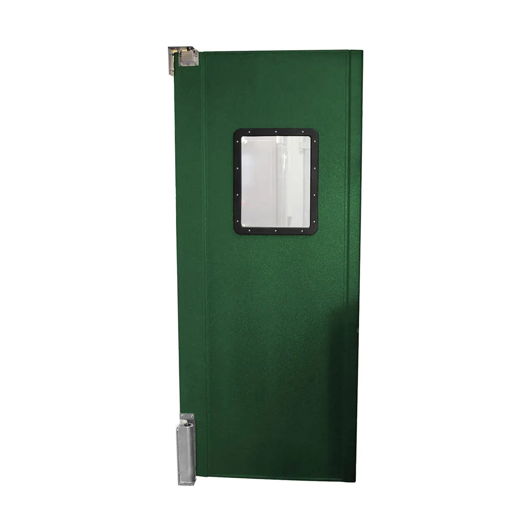 World Manufacturing PRO TUFF 36” X 80-84” Single Panel Kitchen & Restaurant Traffic Door