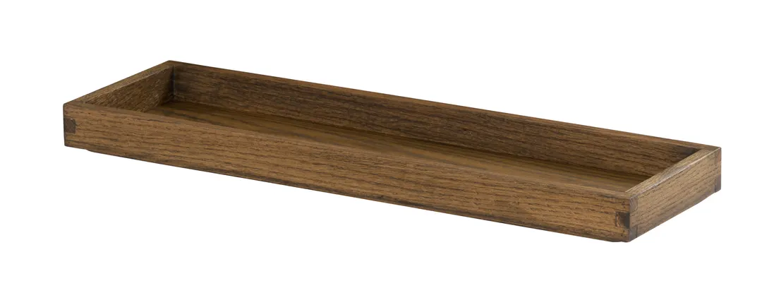 Cal-Mil 23106-2061-136 Tray, 20" x 6" x 1.5" H, Modular, Fits Sydney, Brooklyn, Milo Bases