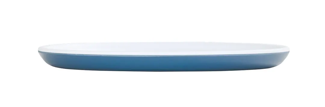 Cal-Mil 24105-6-11115 - Sophie 6" Matte Stone Blue Melamine Reusable Plate, Round, 6" Dia.