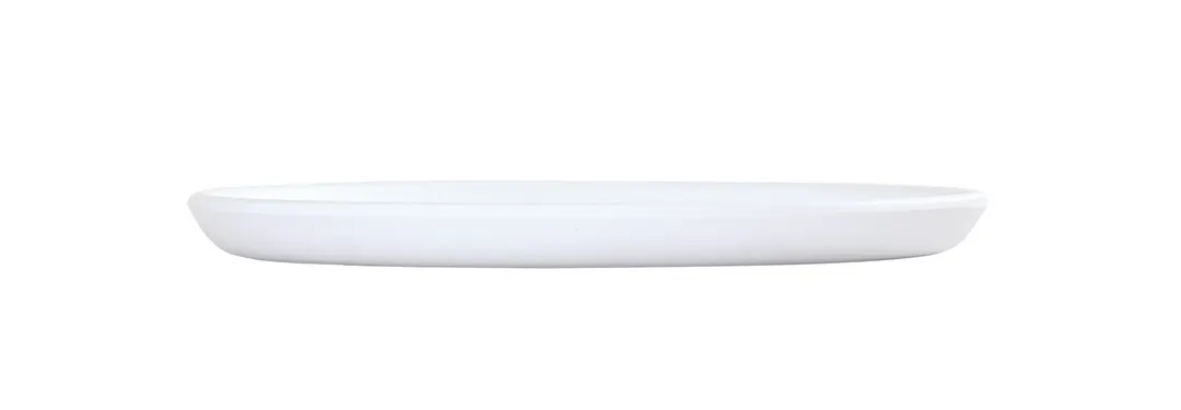 Cal-Mil 24105-6-15 - 6" Matte White Melamine Sophie Plate, Reusable, Round, 6" Dia